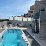 Ansay With Heated Swim Pool And Sea View Vila Zaton (Dubrovnik-Neretva)
