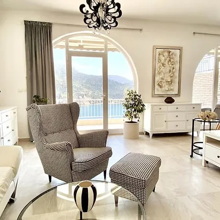 Ansay With Heated Swim Pool And Sea View Villa